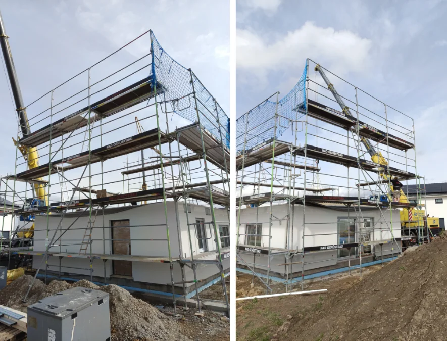 Gerüstbau für Neubauprojekt – Sicher, effizient und professionell umgesetzt
